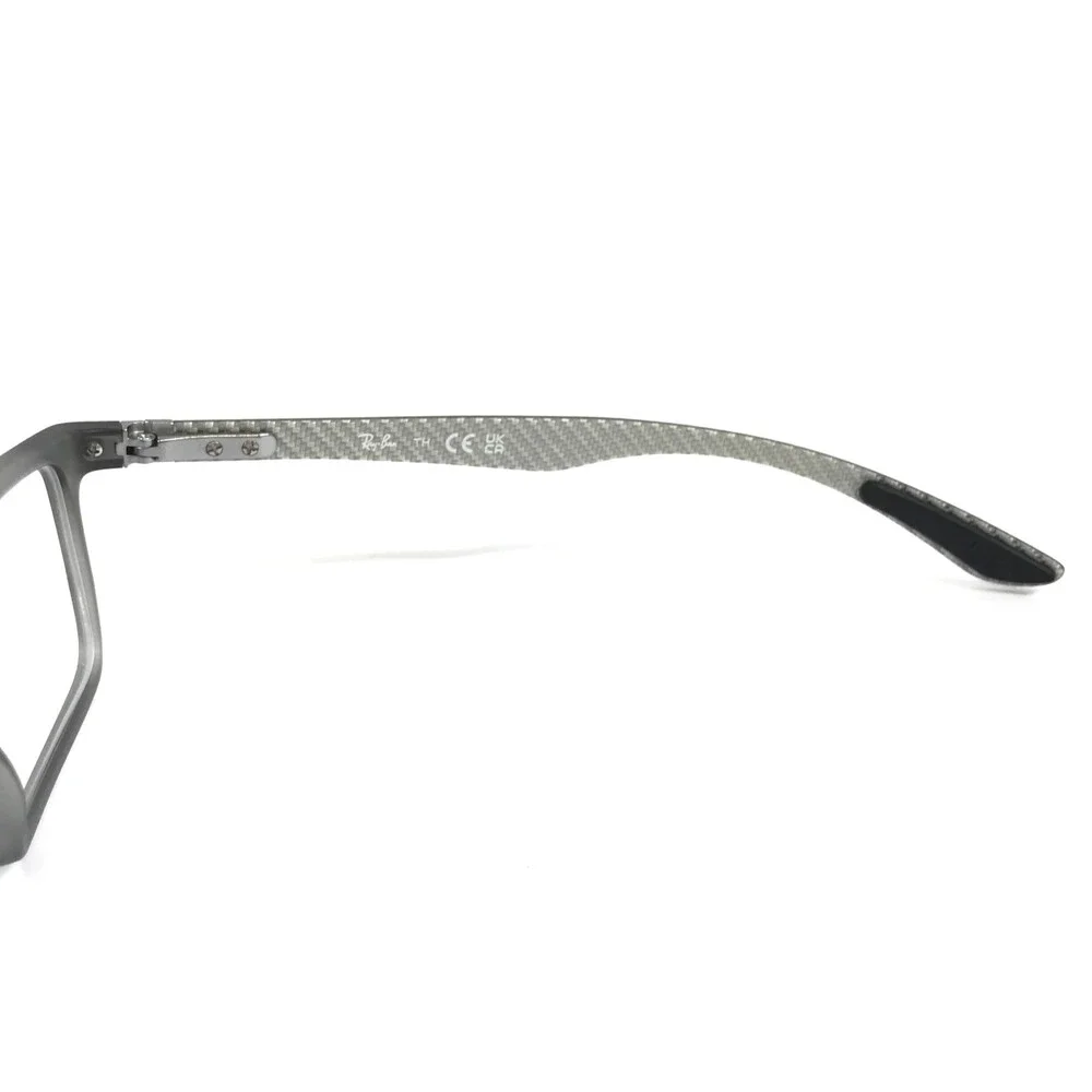 Ray-Ban Eyeglasses Frames RB8901 5244 Demi Gloss Gray Carbon Fiber 55-17-145